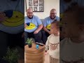 Baby's a natural comedian! 😂👶 That explanation for the twin Dads is priceless! #DaddyLove #BabyJokes