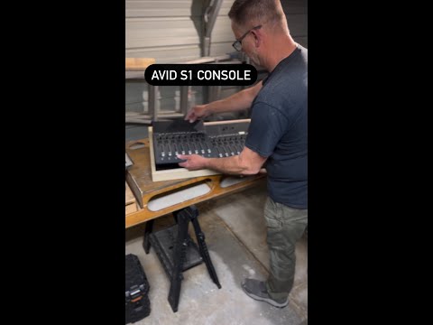 Building a custom console for 2x Avid S1  Mill Town Handyman
