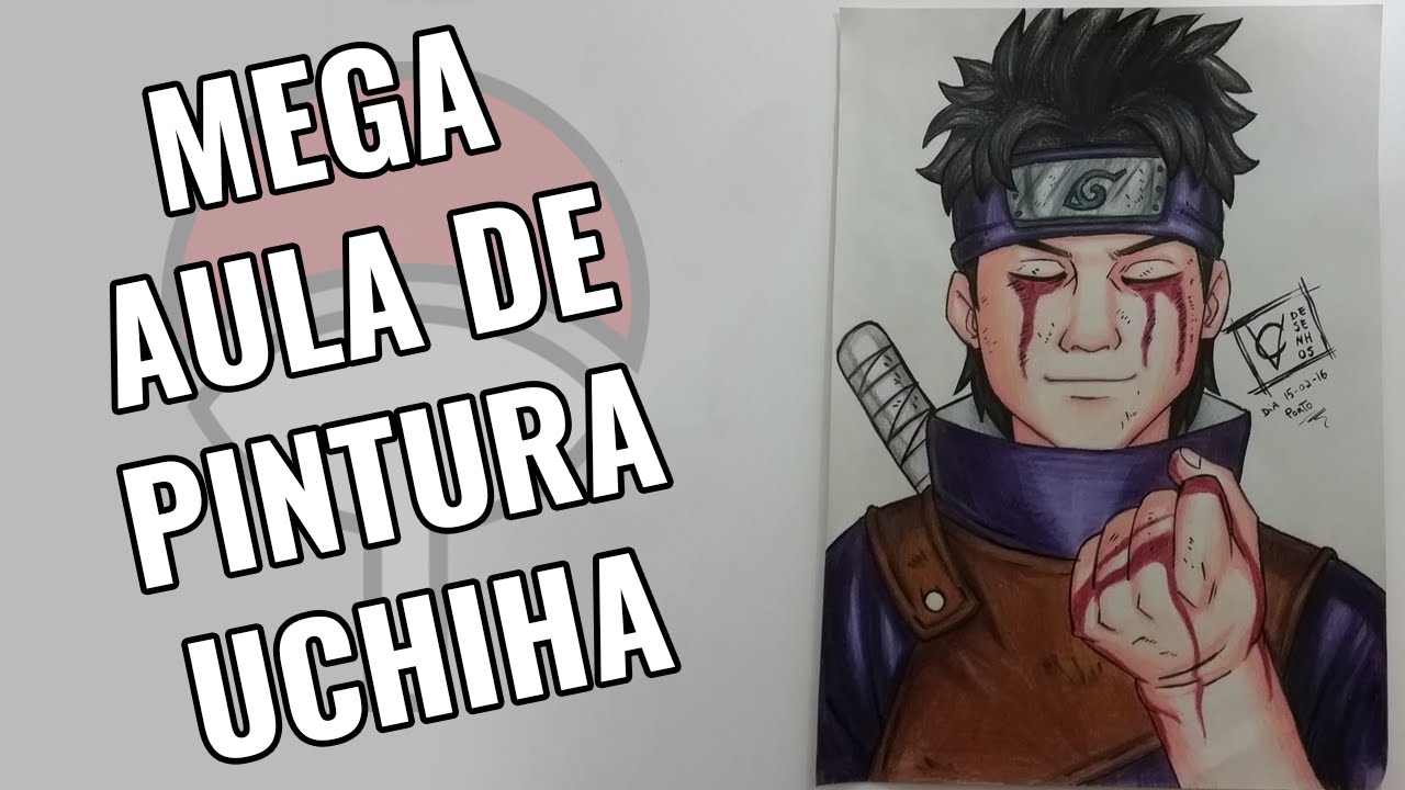 Uchiha Shisui - Naruto - Mayara Rodrigues Drawings