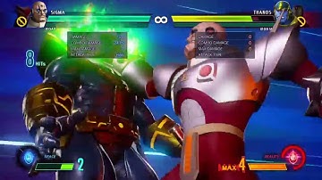 MvC:I - Sigma HP command grab combos