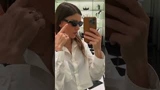 Prada new sunglasses try on