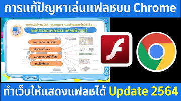 ทำอย่างไร? จะให้แสดงแฟลชบนเว็บไซต์ได้เหมือนเดิม Update New 2021