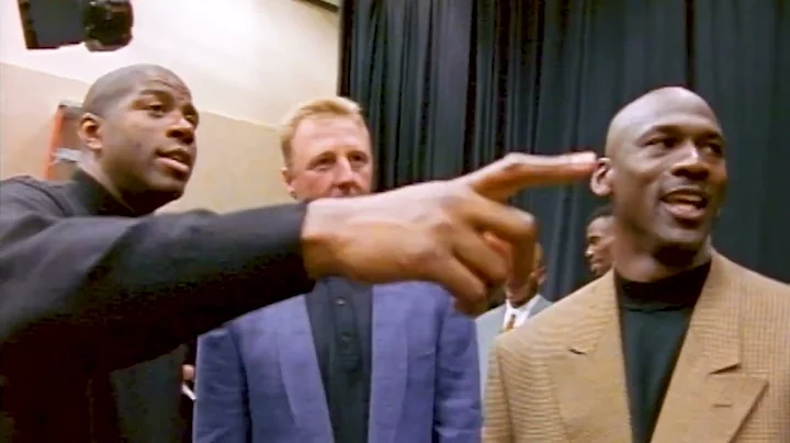 Patrick Ewing, Michael Jordan, Larry Bird, Magic J...