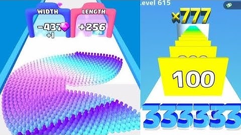 2048 | Number Master Run and Merge vs Canvas Run all levels gameplay #ballgamezone