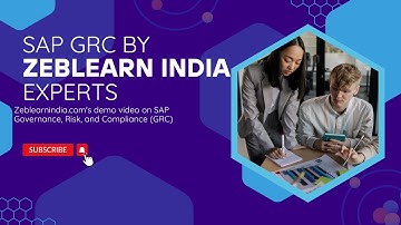 SAP GRC (English) by Zeblearnindia.com - Demo Video
