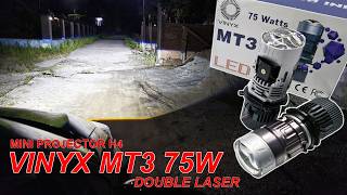 Mini Projector H4 Vinyx MT3 Double Laser 75W