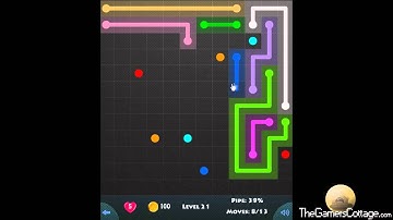 Flow Game Level - 801 [12x12] Mania Connect the Dots