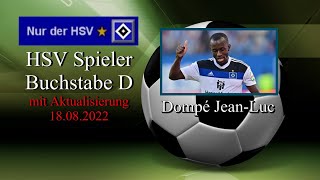 HSV Spieler Buchstabe D Aktualisierung 18 08 2022