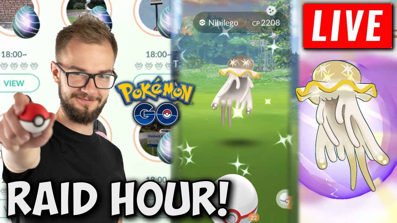 Shiny Nihilego Raid Hour Goes Down Today In Pokémon GO