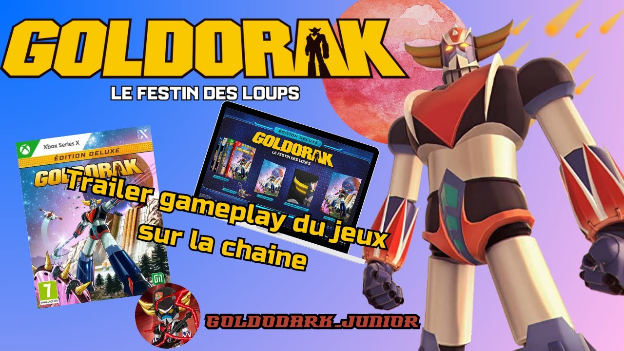 Teaser gameplay Goldorak: le festin des loups sur la chaine - YouTube