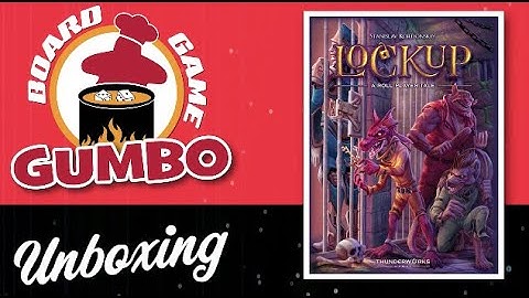 Lockup: A Roll Player Tale Unboxing and Overview of Gameplay