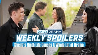 The Bold and the Beautiful Weekly Spoilers: Sheila’s Ninth Life Causes A Whole Lot of Drama