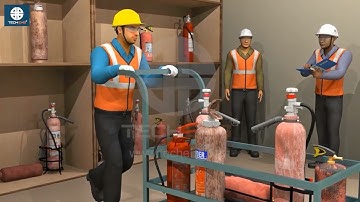 Gas cylinder Handling | Animated Safety Videos | TECH EHS