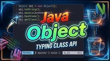 【Vim/ Neo Vim】Object | Java API Classes Typing ASMR【No Talking】