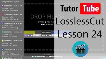 LossLessCut Tutorial - Lesson 24 - Remove or Keep Selected Segment Option while Exporting