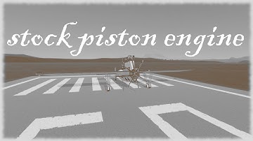 KSP stock piston engine aircraft.
