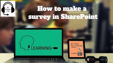 Creating a survey in SharePoint - How to create a survey in SharePoint 2016 2013 2010 tutorial