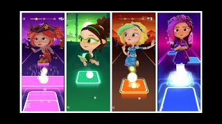 Tiles hop-Pirate Girl vs Ninja Girl vs Dancer Girl vs Princess Girl screenshot 5