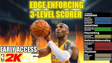 🔥 EDGE ENFORCING 3-Level Scorer Build is INSANE in NBA 2K26! | Best All-Around Build Day 1