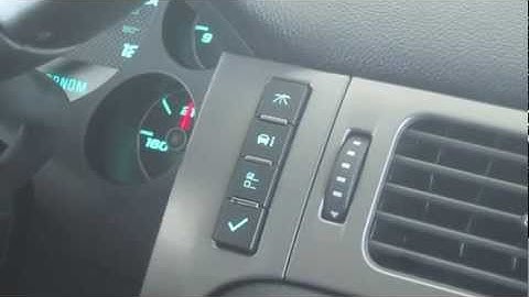Getting To Know Your 2011 Chevrolet Tahoe: How To Use The Driver
