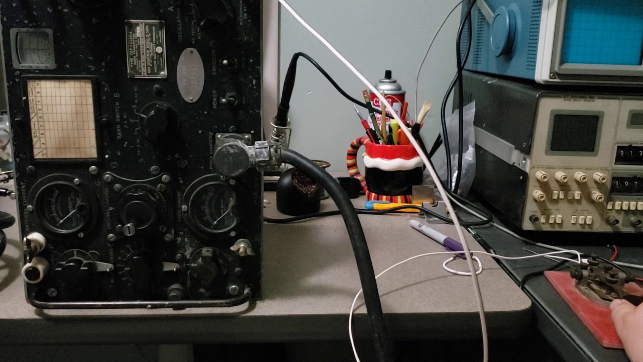 TCS transmitter first test