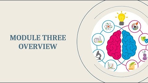 Module Three Overview