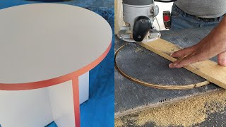 Como hacer círculos perfectos en Madera, MDF, Melamina