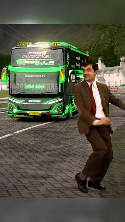 Mr. Bean ketemu Nabilla jb5 auto joget basuri 🤭 #busmania #basuri #telolet #assettocorsaindonesia