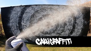 CALLIGRAFFITI CIRCLE | TIMELAPSE | JJ INK