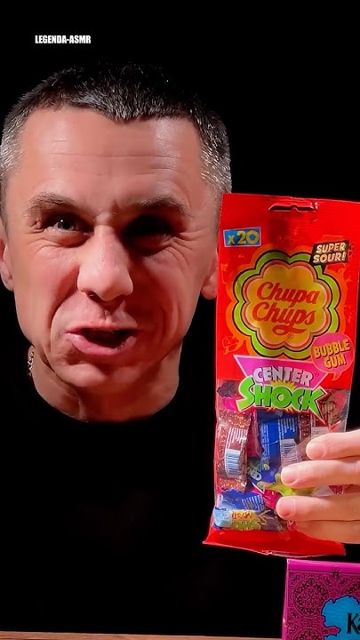 Самые кислые жвачки в мире! АСМР #асмр #обзор #жвачка - YouTube