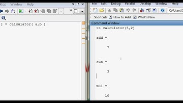 How to use the functions in matlab: a tutorial