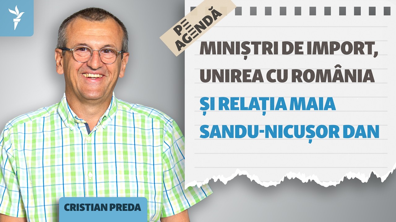 Cristian Preda: O altfel de unire, ‘cărțile’ României și legătura dintre Sandu, Dan și Zelenski