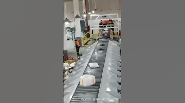 High-speed narrow-band sorting machine #warehousedimensioningsystems