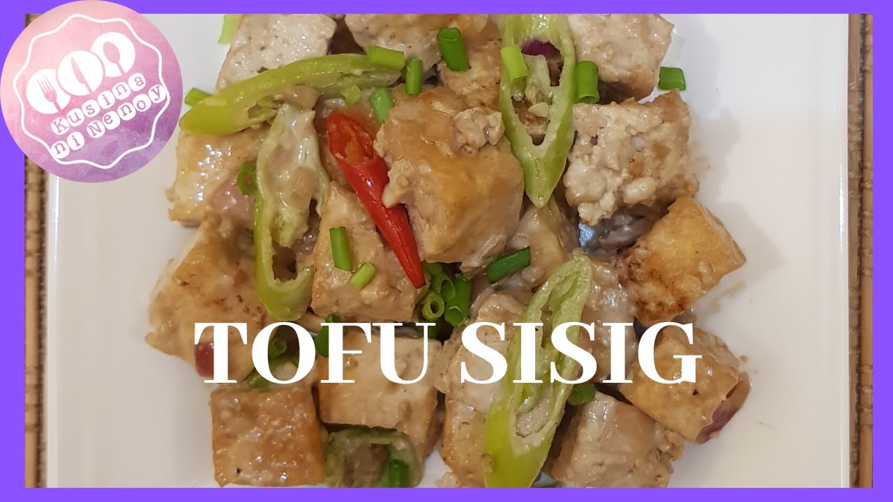 TOFU Sisig ala Max's ! Easy CookingLutong Pinoy HEALTHY DISHKusina Ni NenoyPanlasang Pinoy