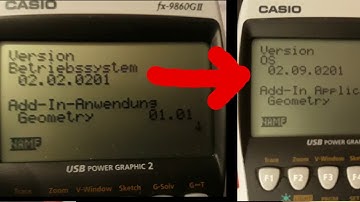 Casio fx-9860GII Update