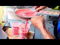 07 freshly cut and squeezed fruit dessert and juice  indonesian street food