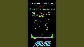 Lunar Rescue (Machine type: Arcade) 4K