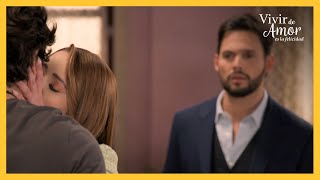 Angelli y Renato se hacen novios frente a José Emilio | Vivir de amor 3/4 | Capítulo 50