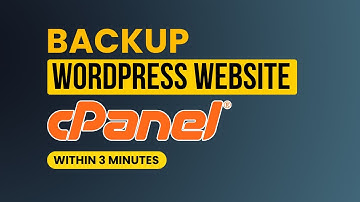 How To Backup Wordpress Website From Cpanel [Easily]