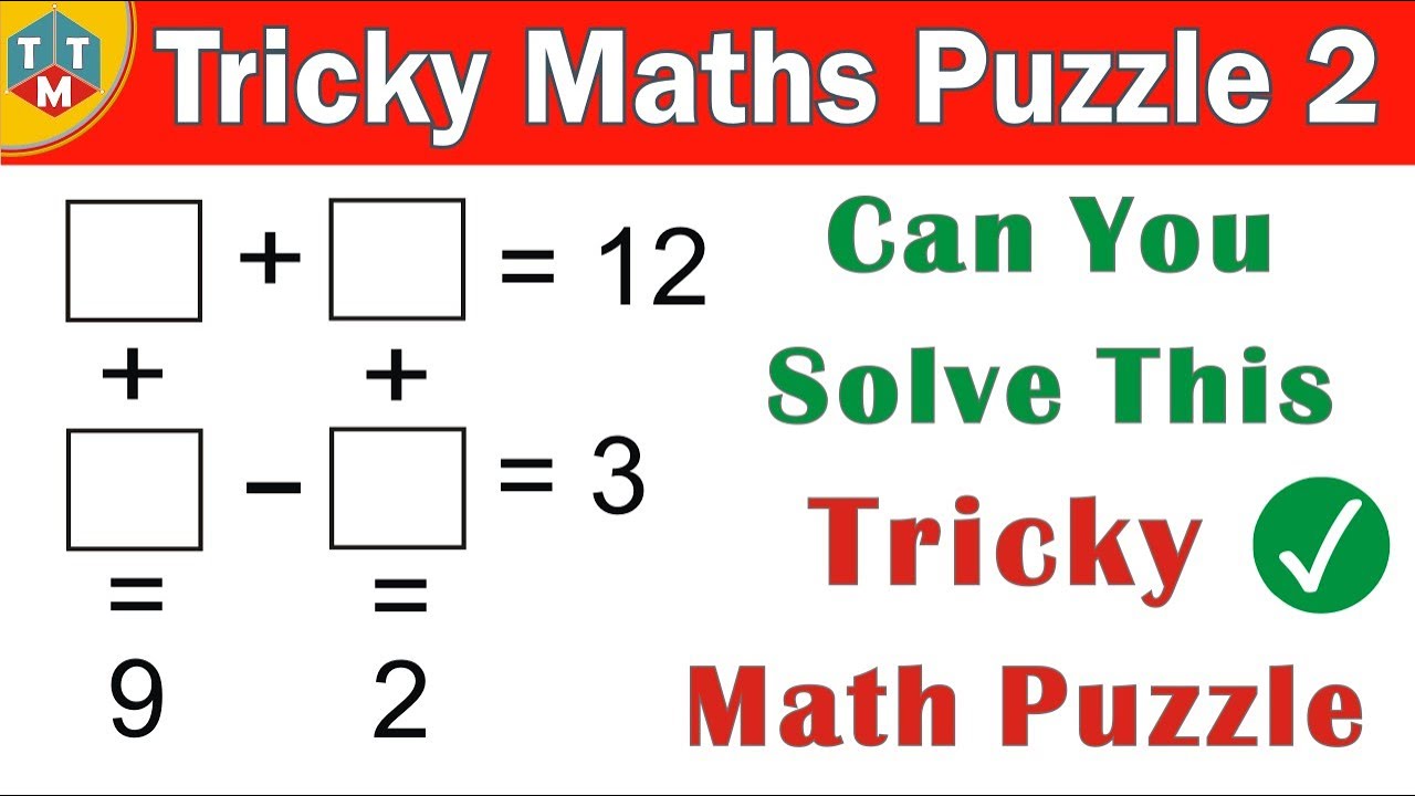 trick problem solving questions