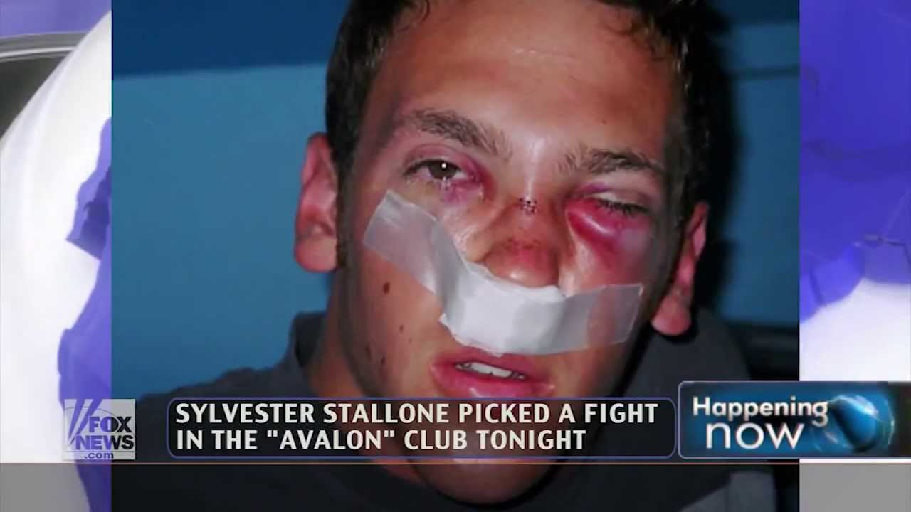 stallone picked a fight in the night club youtube