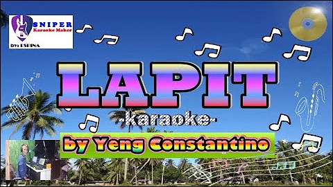 LAPIT karaoke version by Yeng Constantino