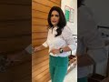 Sweta Singh taking tour of presidential suite in fortis escorts hospital