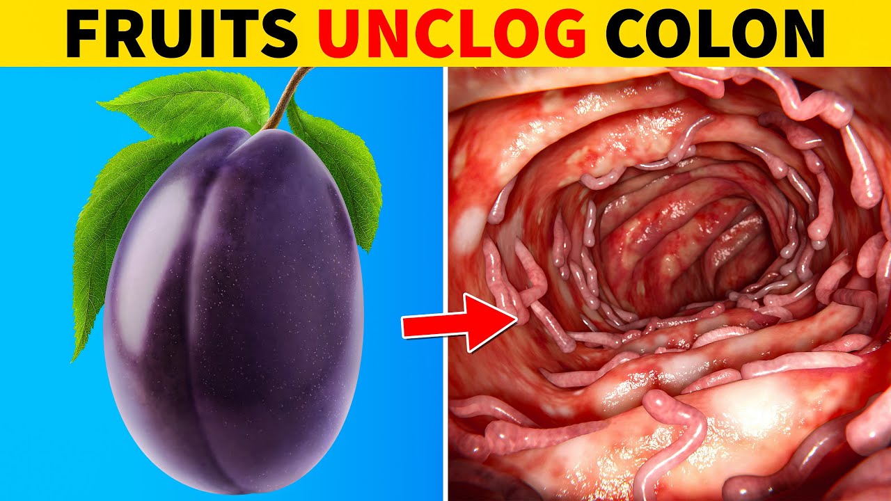 6 Fruits to Unclog Your Colon FAST! - YouTube