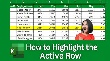 Auto-Highlight Your Active Excel Row | Easy Excel Trick