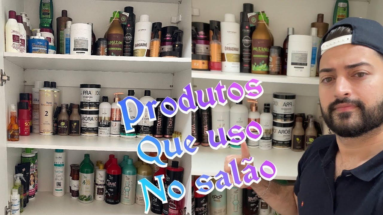 Produtos Que Uso No Meu Salão de Cabeleireiro Em 2021 