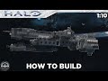UNSC Mulsanne-class frigate | Minecraft Halo tutorial