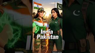 🇮🇳 India vs Pakistan – “Shakti Pradarshan” | Indian Army Girl’s Unbelievable Power🔥#aishorts #shorts