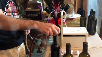All in One Wine Pump being used by Anderson Hills Winery