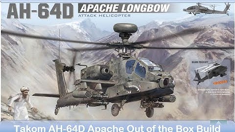 Takom 1/35 AH 64D Apache Build Project Out Of the Box Build Part 2